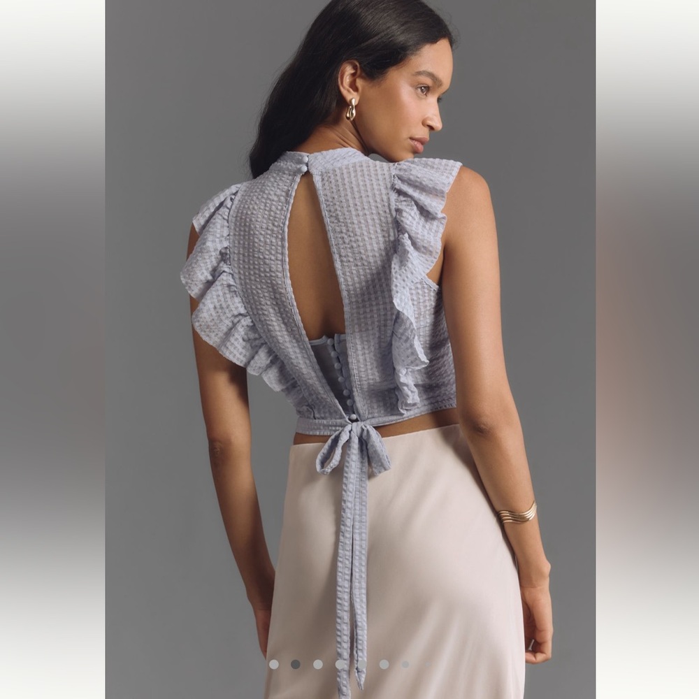 NWT Maeve ruffle top - Picture 13 of 13